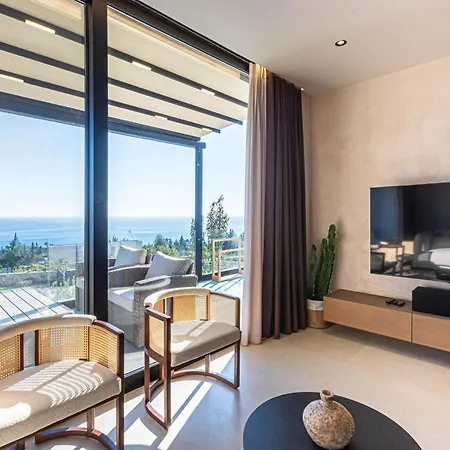 Villa Monkey Luxury Villa, Dhermi - Sea View, Jacuzzi, Free Parking And Gjilek