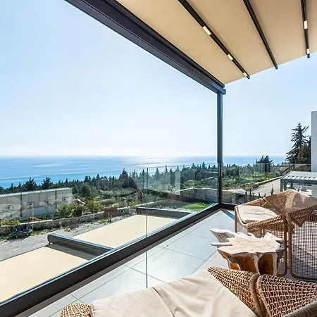Monkey Luxury Villa, Dhermi - Sea View, Jacuzzi, Free Parking And *